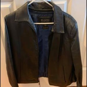 Women’s Wilson leather zip up jacket